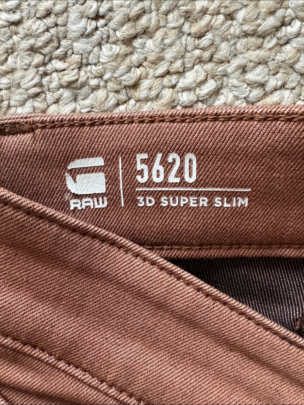 G-Star Raw Brown Denim Pants - Picture 5 of 5
